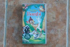 Bambi Walt Disney VHS Animation Film