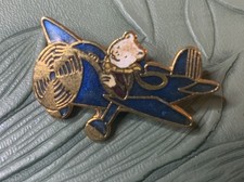 Vintage Rupert The Bear Flying