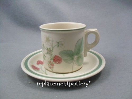 Wedgwood raspberry cane cup - wedgwood,