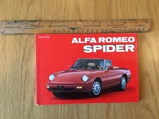 ALFA ROMEO SPIDER SERIES I-IV