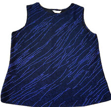 Gorgeous Blue Evening Top size L - Sparkly, Bonmarche