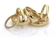 9ct 9K Yellow Gold Plated Men