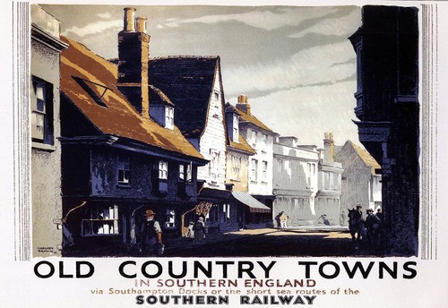 Old country towns southern - country, in