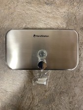 Wall Mounted Hand Soap Dispenser - Brushed Stainless Steel - Brand New