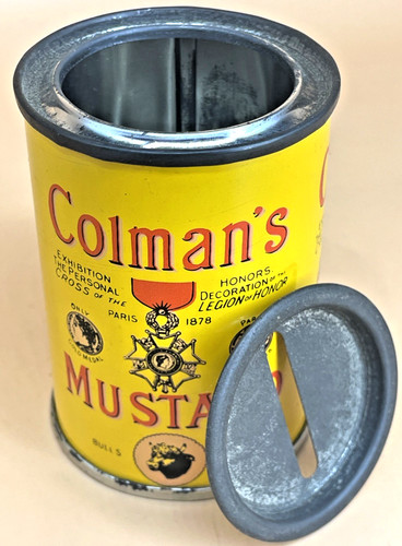 Colman mustard money box - colman's,