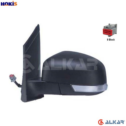 Exterior mirror 6121401 - mirror, for
