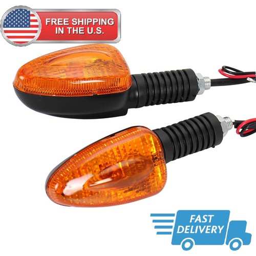 Amber turn signal - signal, indicator