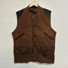 PG Field Wax Gilet Mens L