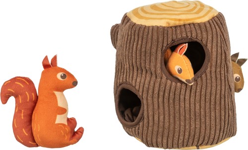Trixie tree stump squirrel - tree,