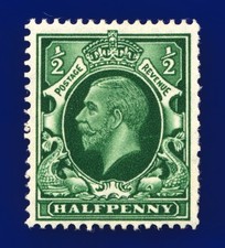 1934 SG439 ½d Green N47(1)