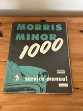 Morris Minor 1000 Car Service