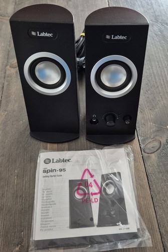 Labtec multimedia speakers - labtec, pc