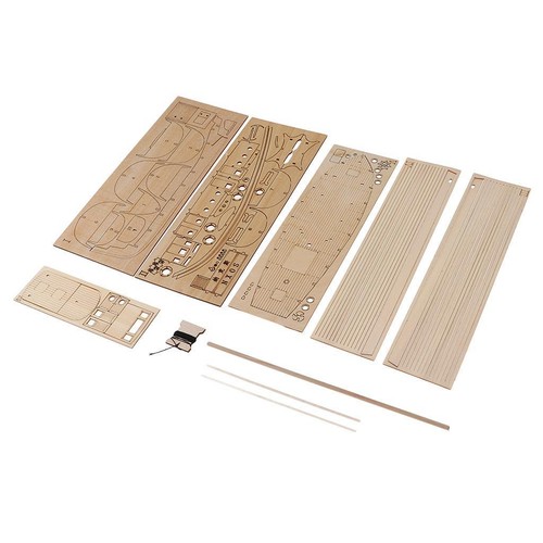 Wooden assembly model - 1:30,