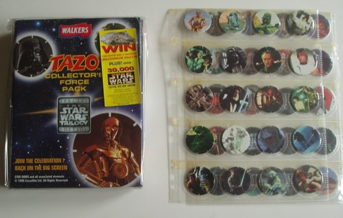 Walkers 1996 star wars - 1996, tazos