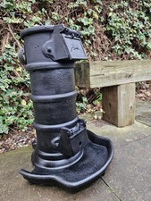 Cast Iron Portable Wood Stove Solid fuel ITISIT Canal Narrow Boat Corner Stove