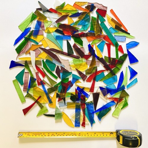 Stained glass offcuts for - stained,