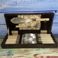 Vintage Cased Silver Plated
