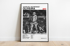 Charles oliveira ufc poster - charles,