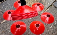 Sports Football Training Cones (x24) with Carrier