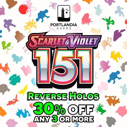 Pokemon 151 reverse - pokemon,