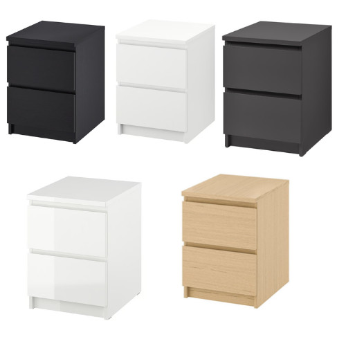 Ikea malm drawer chest - malm, 2-drawer