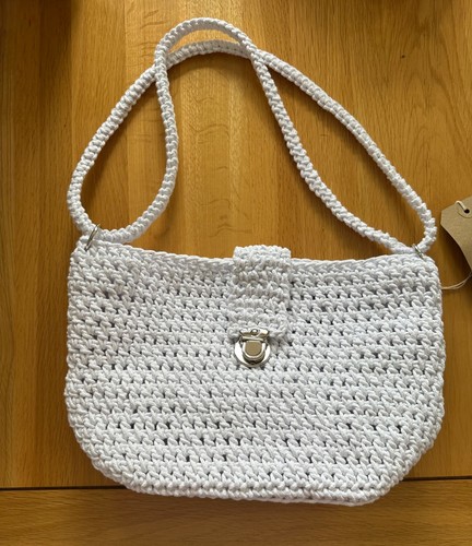 Handmade crochet handbag - handmade,