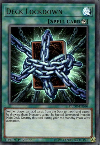 Deck lockdown 1st ultra - deck,
