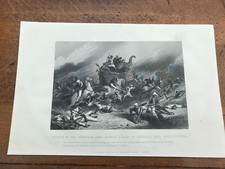1860 engraving " defeat of the