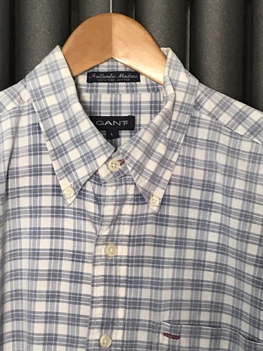 Gant shirt short sleeve oxford - short,