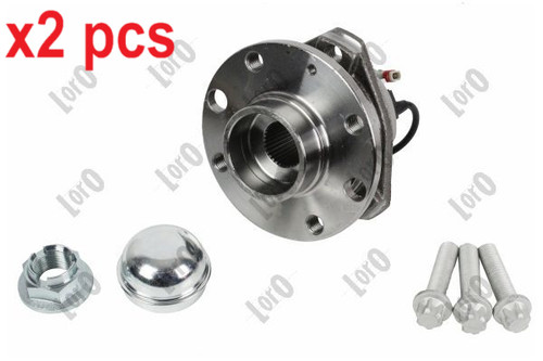 Pcs front axle both sides - x2,
