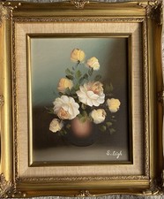 Original Oil By S Leigh Framed