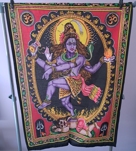 Dancing shiva cotton - shiva,, indian