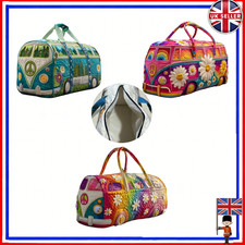 Hippie Van Quilted Duffle Bag