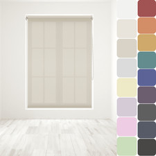Daylight Roller Blind Light Filtering Plain Fabric - UP TO 240CM X 210CM