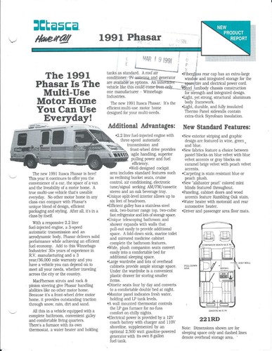 Motor home brochure itasca - home,