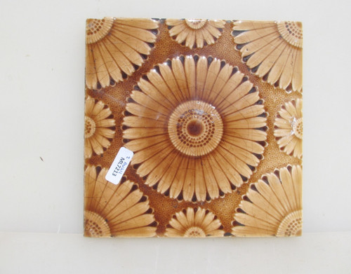 Victorian ceramic tile floral - victorian,