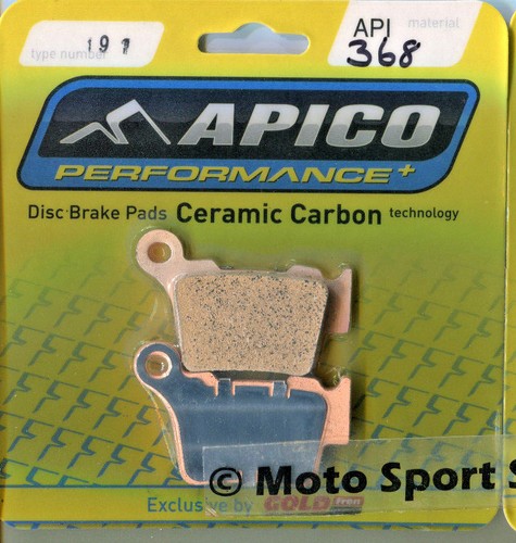 Brake pads rear - brake, 125