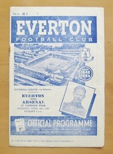EVERTON v ARSENAL 1948/1949