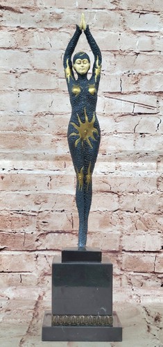 Art deco style cold painted - cold,