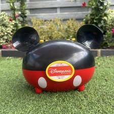 Disney Parks Mickey Mouse Plastic Popcorn Bucket Bag