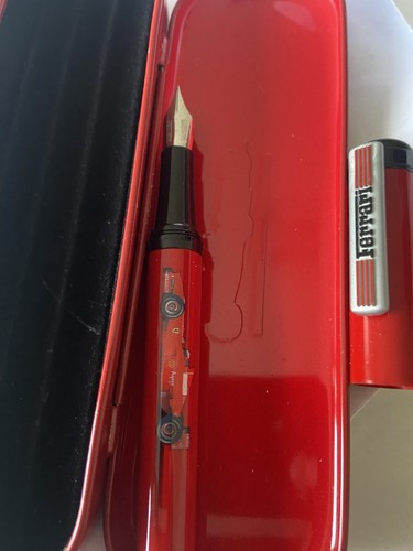 Ferrari fountain pen and tin - fountain,