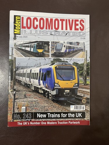 Modern locomotives illustrated - modern,
