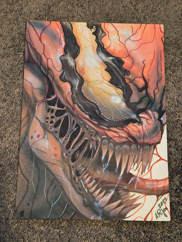 Comic art carnage - art,