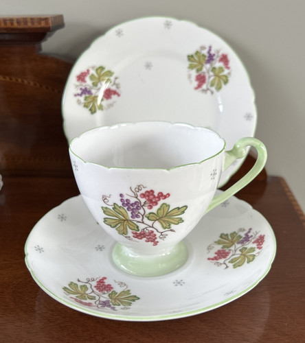 Shelley wine grape tea - tea, cup