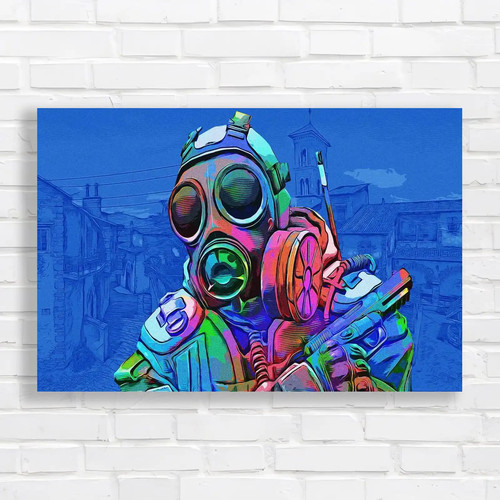 Futuristic gas mask original - mask,