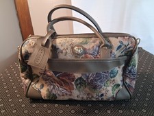 Vintage Jaguar Luggage Floral