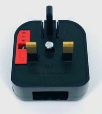 US To UK Converter Plug Adapter 2 Pin To UK 3 Pin Fused plug Sockets-Universal