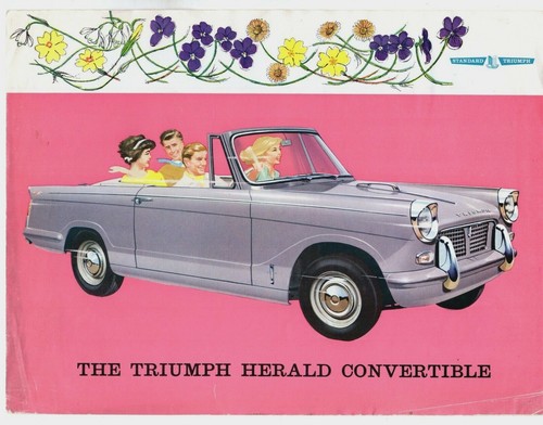 Triumph herald convertible - herald,