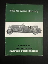 6.5 Litre Bentley Rolls Royce Number 22 Car Motor Guide Profile Publications