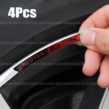 4Pcs Limited Edition Logo Car